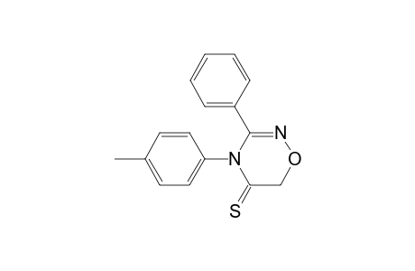 3-phenyl-4-(p-tolyl)-1,2,4-oxadiazine-5-thione