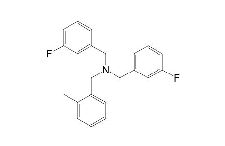N,N-Bis(3-fluorobenzyl)-2-methylbenzylamine