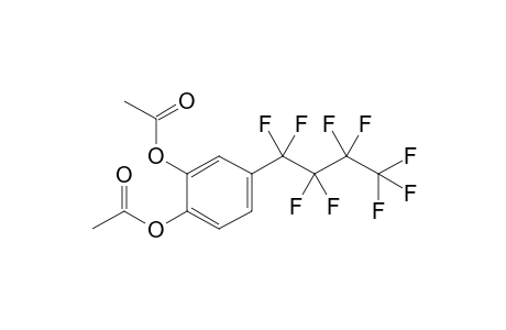 1,2-Diacetoxy-4-perfluorobutylbenzene