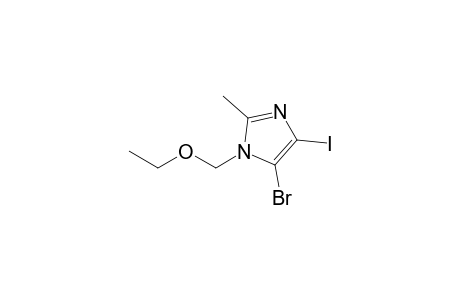 5-Bromo-1-ethoxymethyl-4-iodo-2-methyl-1H-imidazole