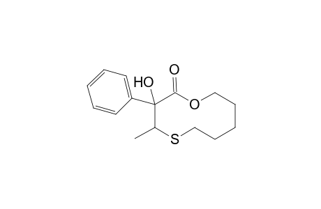 3-Hydroxy-4-methyl-3-phenyl-5-thiacyclodecanelactone