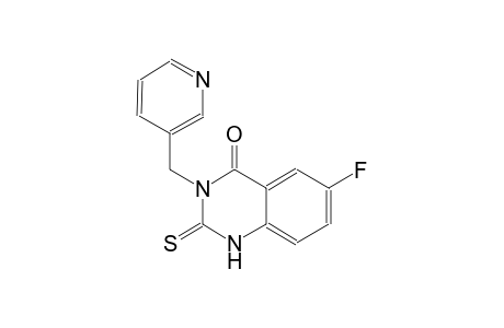 4(1H)-quinazolinone, 6-fluoro-2,3-dihydro-3-(3-pyridinylmethyl)-2-thioxo-