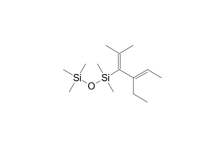 2,4-Hexadiene, 4-ethyl-2-methyl-3-[(trimethylsilyl)oxy(dimethylsilyl)]-