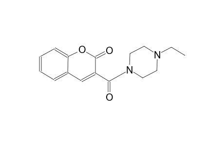 3-[(4-ethyl-1-piperazinyl)carbonyl]-2H-chromen-2-one