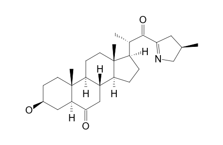 (25R)-23,26-EPIMINO-3-BETA-HYDROXY-5-ALPHA-CHOLEST-23-(N)-ENE-6,22-DIONE