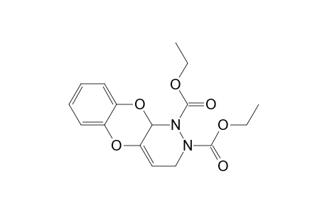 [1,4]Benzodioxino[2,3-c]pyridazine-1,2-dicarboxylic acid, 3,10a-dihydro-, diethyl ester