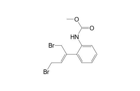 1,4-Dibromo-2-(2-methoxycarbonylaminophenyl)but-2-ene
