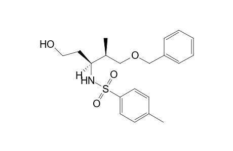 3-(N-Tosyl)-4-(benzoylmethyl)pentanol