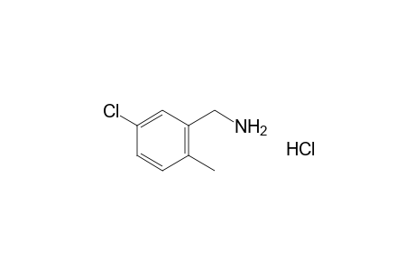 5-chloro-2-methylbenzylamine, hydrochloride