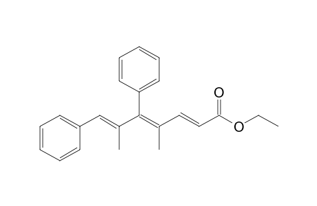 Ethyl (2E,4Z,6E)-4,6-Dimethyl-5,7-diphenyl-2,4,6-heptatrienoate