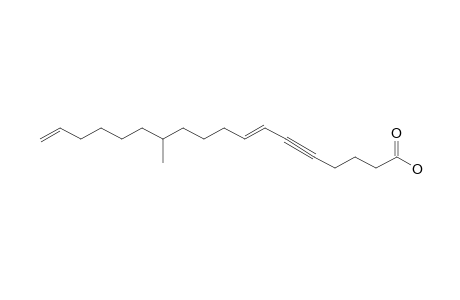 (Z)-STELLETTIC-ACID-C;(Z)-12-METHYLOCTADECA-7,17-DIEN-5-YNOIC-ACID