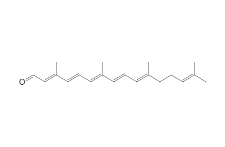 (2E,4E,6E,8E,10E)-3,7,11,15-Tetramethylhexadeca-2,4,6,8,10,14-hexaenal