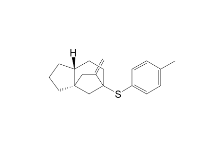 (3aS*,8aR*)-5-Methylene-6-(p-tolythio)-1,2,3,3a,4,5,6,7,8,8a-decahydro-3a,6-methanoazulene
