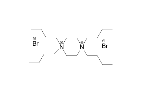 1,1,4,4-tetrabutylpiperazinediium dibromide