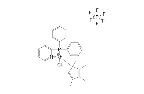 [[ETA(5)-C5ME5)RHCL[KAPPA(2)-P-N-PH2PY]]-PF6