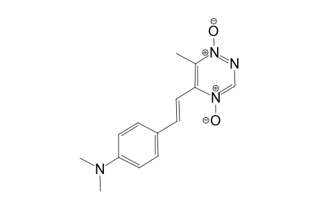 N,N-dimethyl-4-[(E)-2-(6-methyl-1-oxidanidyl-4-oxidanylidene-1,2,4-triazin-4-ium-5-yl)ethenyl]aniline