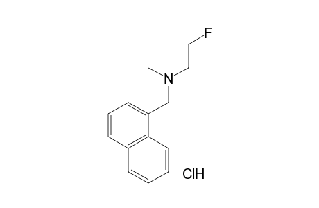 N-(2-FLUOROETHYL)-N-METHYL-1-NAPHTHALENEMETHYLAMINE, HYDROCHLORIDE