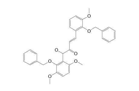 (E)-1-(2-BENZYLOXY-3,6-DIMETHOXYPHENYL)-4-(2-BENZYLOXY-3-METHOXYPHENYL)-1-HYDROXYBUT-3-EN-2-ONE