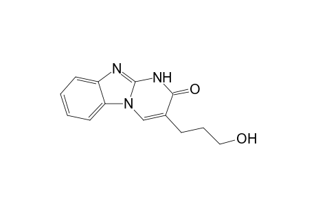 3-(3-hydroxypropyl)-10H-pyrimido[1,2-a]benzimidazol-2-one