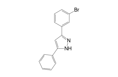 3-(3-Bromophenyl)-5-phenyl-1H-pyrazole