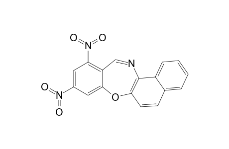 1,3-Dinitrodibenzo[f]naphtho[2,1-b]-(1,4)-oxazepine