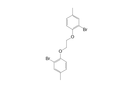 2-bromo-1-[2-(2-bromo-4-methylphenoxy)ethoxy]-4-methylbenzene