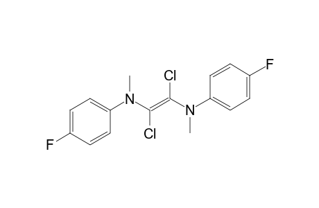 (E)-1,2-bis(chloranyl)-N,N'-bis(4-fluorophenyl)-N,N'-dimethyl-ethene-1,2-diamine