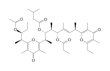3-ACETYL-11-(3-METHYLBUTANOYL)-13-PROPANOYLILIKONAPYRONE