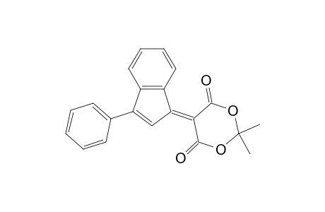 1,3-Dioxane-4,6-dione, 2,2-dimethyl-5-(3-phenyl-1H-inden-1-ylidene)-