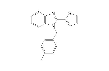 1-(4-Methylbenzyl)-2-(2-thienyl)benzimidazole