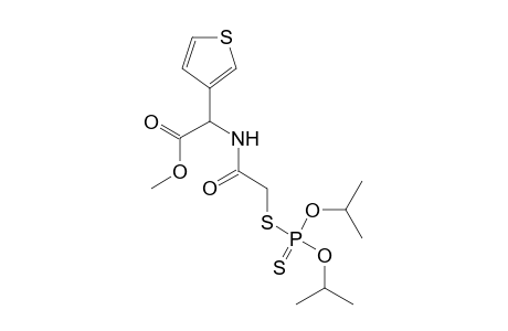 3-Oxa-5-thia-8-aza-4-phosphadecan-10-oic acid, 2-methyl-4-(1-methylethoxy)-7-oxo-9-(3-thienyl)-, methyl ester, 4-sulfide