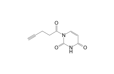 1-(4-Pentynoyl)uracil