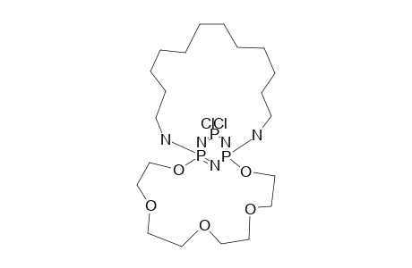 N3P3CL2[O(CH2CH2O)4][NH(CH2)12NH]