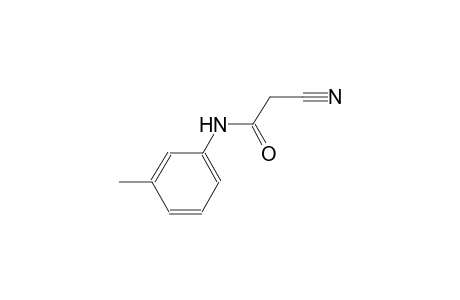 2-cyano-N-(3-methylphenyl)acetamide