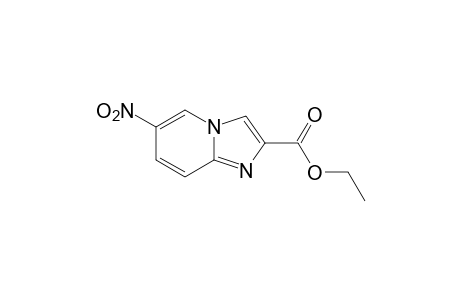 6-nitroimidazo[1,2-a]pyridine-2-carboxylic acid, ethyl ester