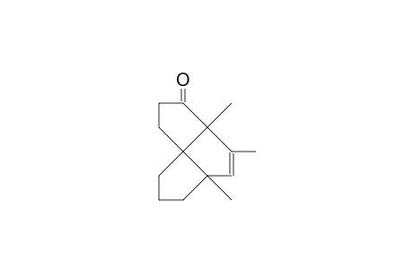 1,3,4-Trimethyl-tricyclo(6.3.0.0/4,8/)undec-2-en-5-0ne