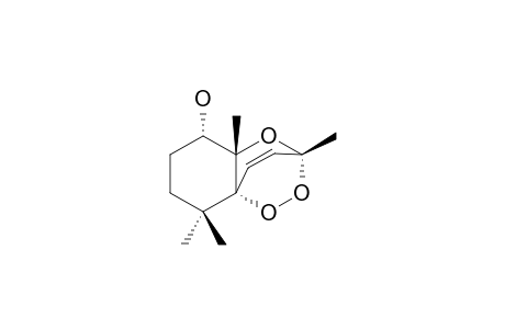 SYN-5-HYDROXY-2,2,6,8-TETRAMETHYL-7,9,10-TRIOXATRICYCLO-[6.2.2.0(1,6)]-DODEC-11-ENE