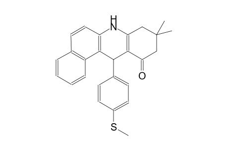 9,9-dimethyl-12-[4-(methylsulfanyl)phenyl]-8,9,10,12-tetrahydrobenzo[a]acridin-11(7H)-one