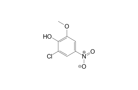 Phenol, 2-chloro-6-methoxy-4-nitro-