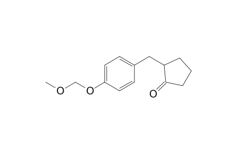 2-(4-Methoxymethoxybenzyl)-1-cyclopentanone