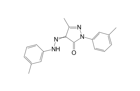 1-(3-Methylphenyl)-4-(3-methylphenylhydrazo)-3-methyl-1,2-pyrazolin-5-one
