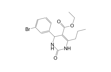 ethyl 4-(3-bromophenyl)-2-oxo-6-propyl-1,2,3,4-tetrahydro-5-pyrimidinecarboxylate