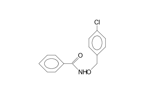 Benzohydroxamic acid, P-chloro-benzyl ester