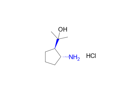 Trans-2-amino-alpha,alpha-dimethylcyclopentanemethanol, hydrochloride