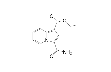 Ethyl 3-carbamoylindolizine-1-carboxylate