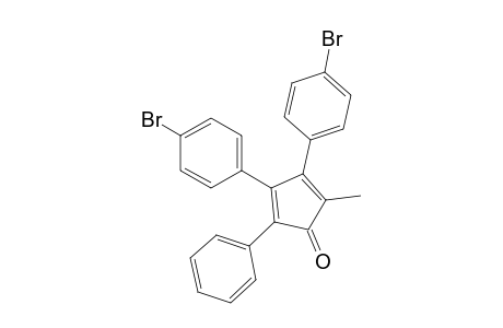 2-Methyl-3,4-bis(p-beomophenyl)-5-phenylcyclopentadienone