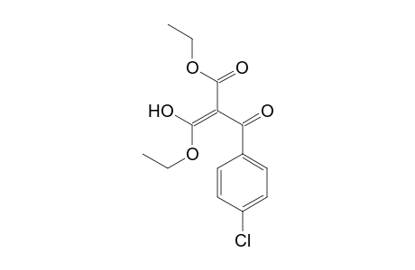 Ethyl-3-ethoxy-3-hydroxy-2-(4-chlorobenzoyl)acrylate