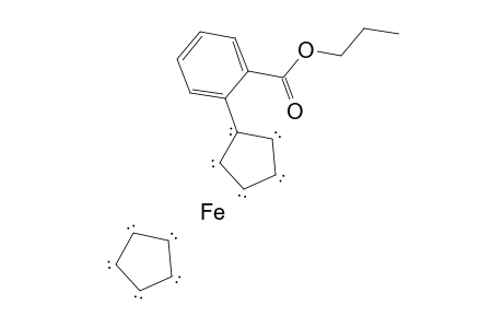Ferrocene, [2-(propoxycarbonyl)phenyl]-