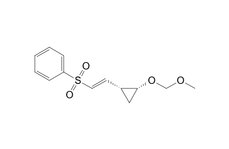 [(E)-2-[(1R,2R)-2-(methoxymethoxy)cyclopropyl]vinyl]sulfonylbenzene