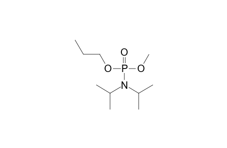 O-methyl O-propyl N,N-diisopropyl phosphoramidate